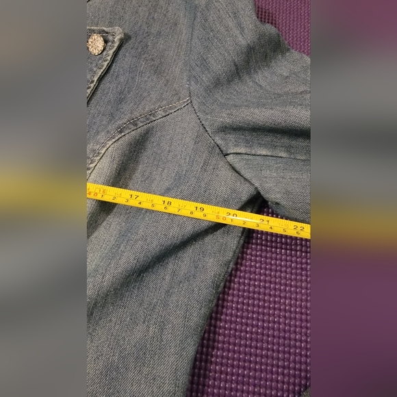 Military Style Denim jacket - Picture 2 of 11